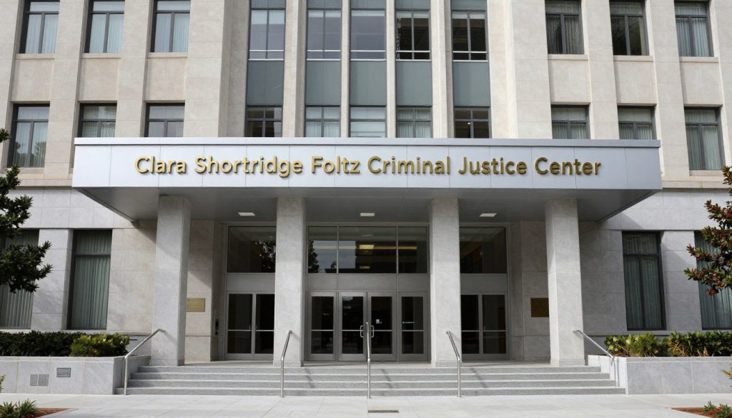 Clara Shortridge Foltz Criminal Justice Center in Downtown Los Angeles