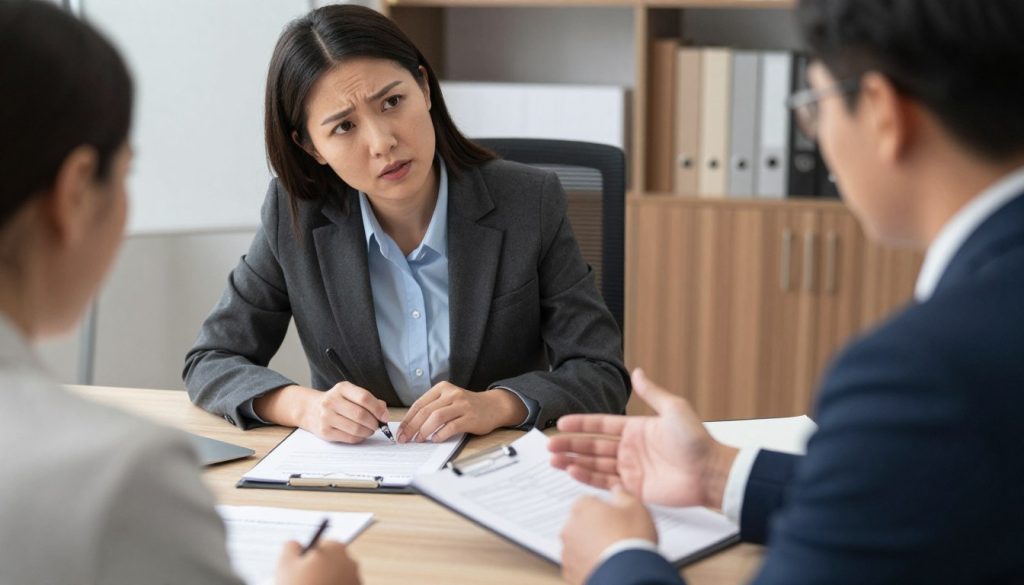 Client consulting with attorney about crimes of violence defense options