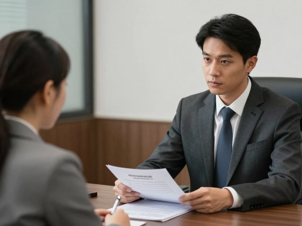 Criminal defense attorney consulting with client about theft charges