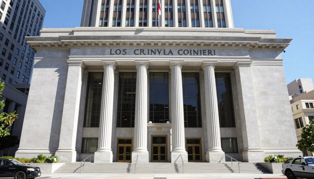 Los Angeles County Criminal Courts Building where DUI crimes are prosecuted