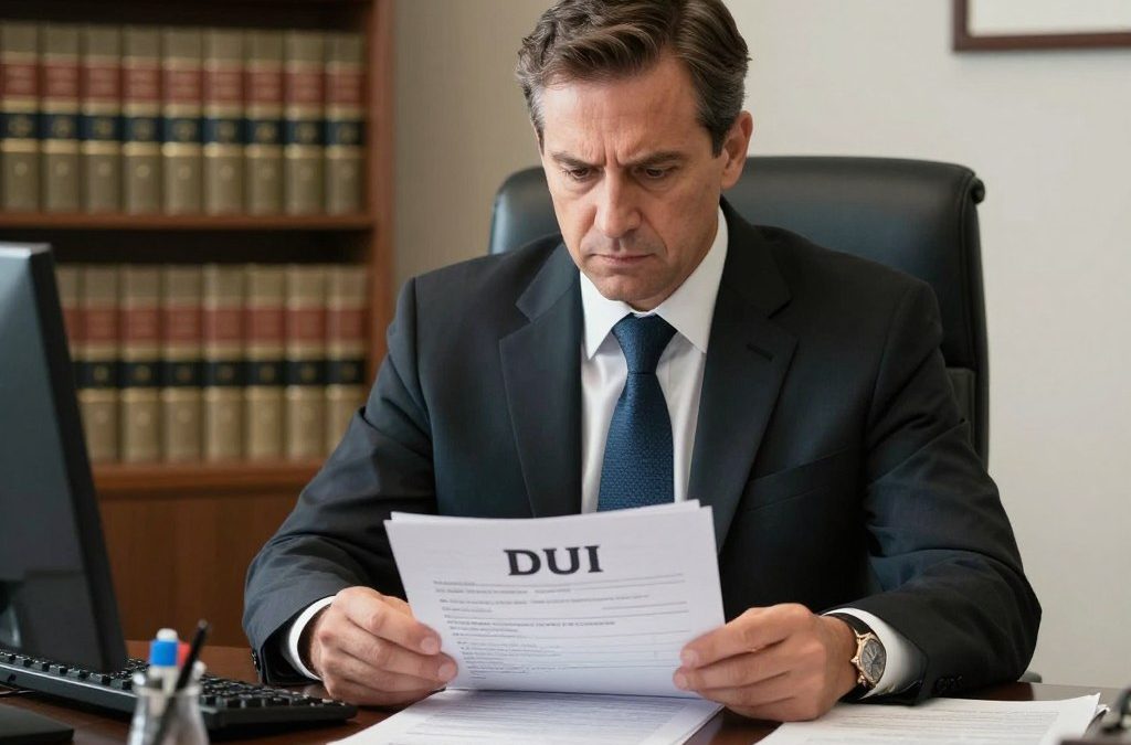 Los Angeles DUI defense attorney reviewing breathalyzer evidence