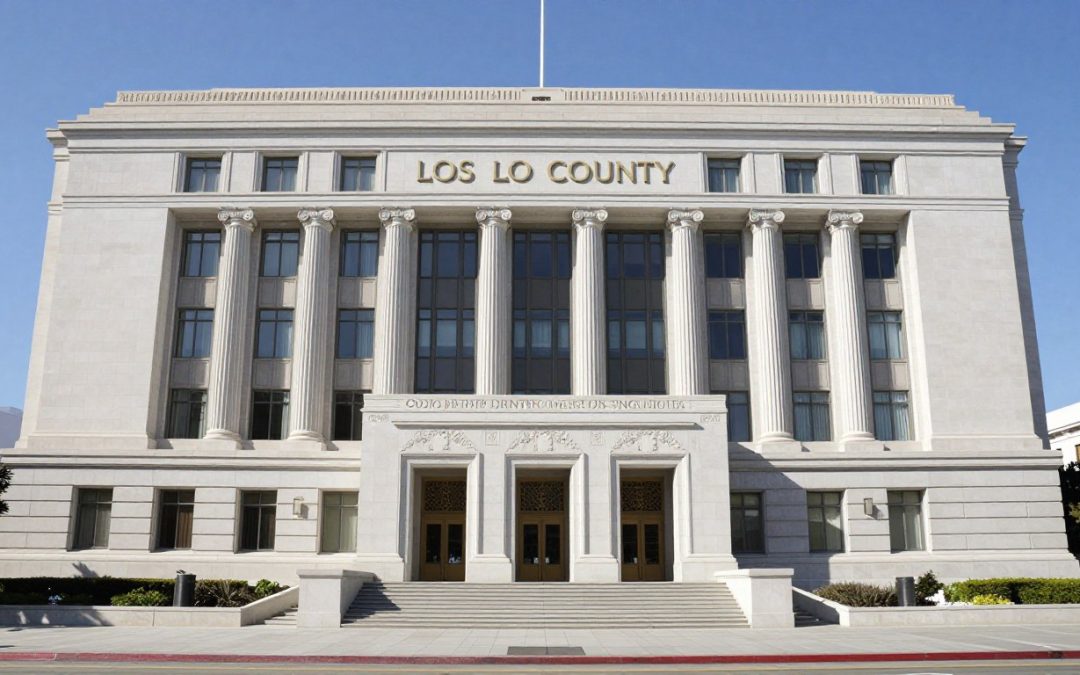 Los Angeles courthouse where domestic violence cases are tried