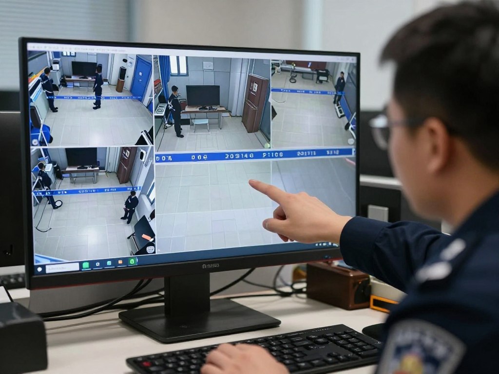 Security camera footage used as evidence in property crimes case